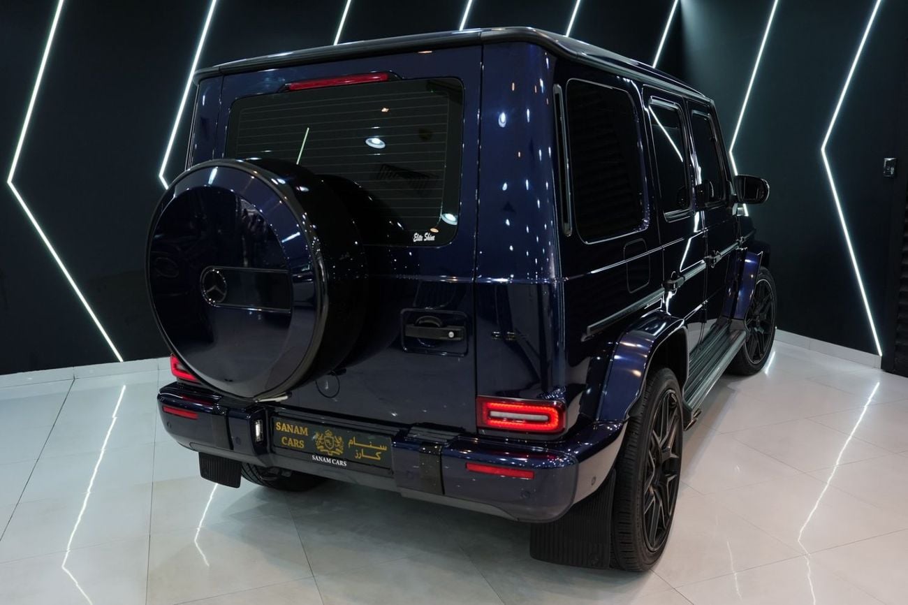 مرسيدس بنز 500 G63 AMG Night Package Body Kit 2022 Mercedes-Benz G500, G63 Body Kit, Night Package, Carbon Interior, Gargash Warr + Serv!!