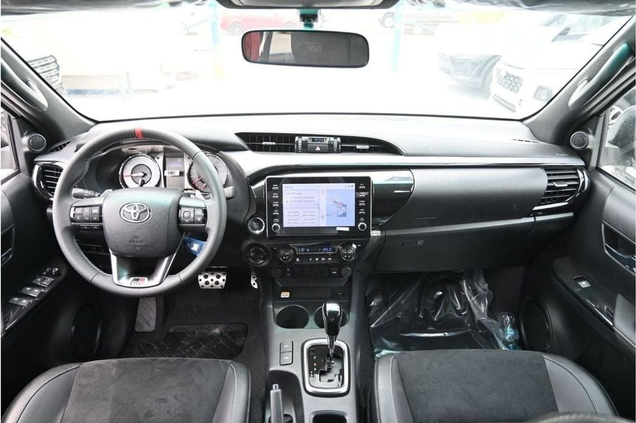 تويوتا هيلوكس GR Sport 2.8L Toyota Hilux GR-Sport 2.8L Diesel 4WD Pickup, Model 2024, Color White (Export Price)
