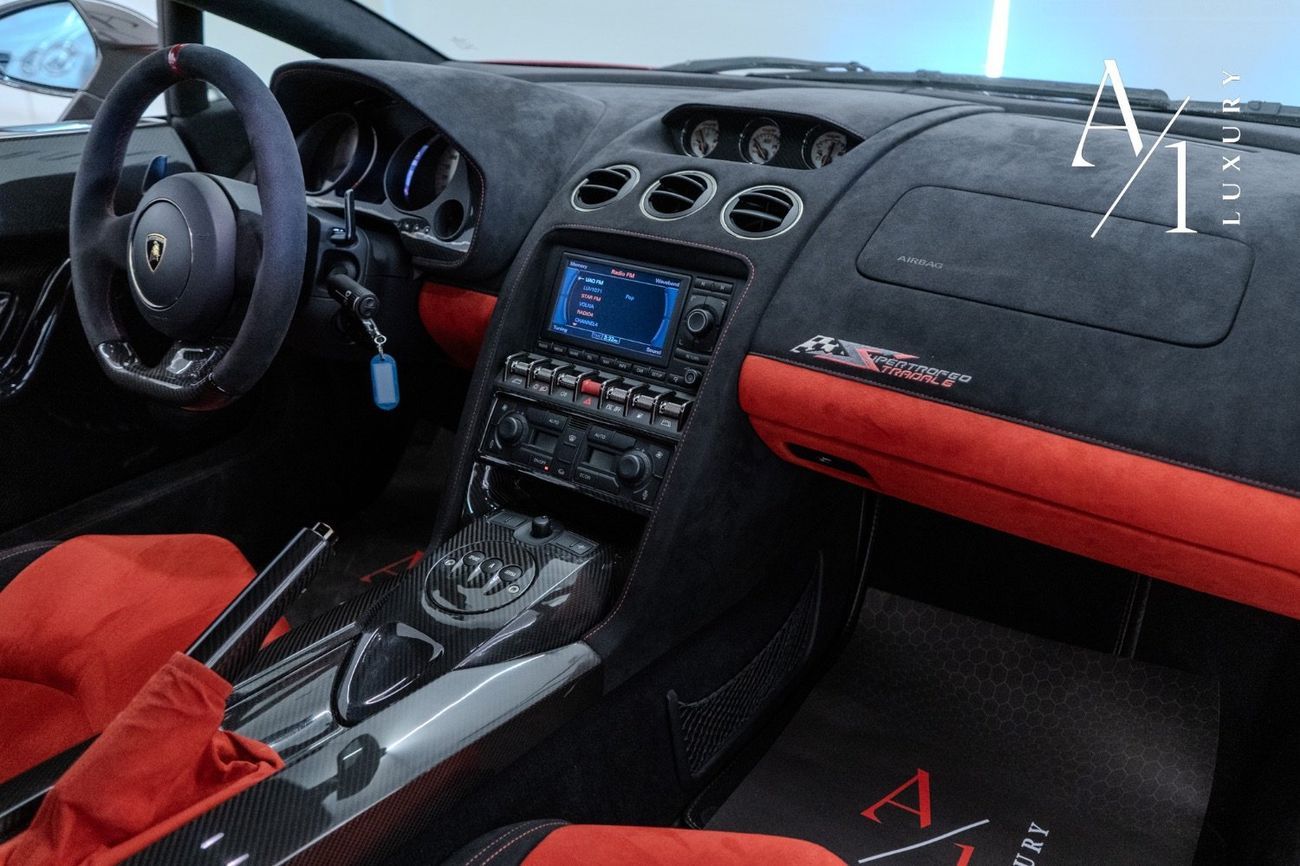 Lamborghini Gallardo 2012 Lamborghini Gallardo Super Trofeo Stradale, Limited 68 OF 150, Excellent Condition GCC Specs