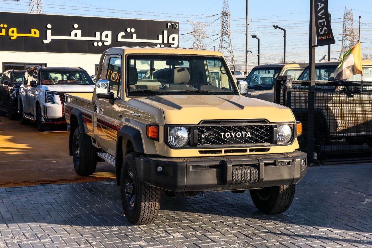 تويوتا لاند كروزر بيك آب  TOYOTA LAND CRUISER SINGLE CAB 4.0L 2025 MODEL M/T