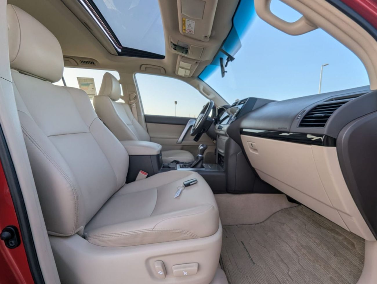 Toyota Prado Toyota Prado TXL red colour LHD