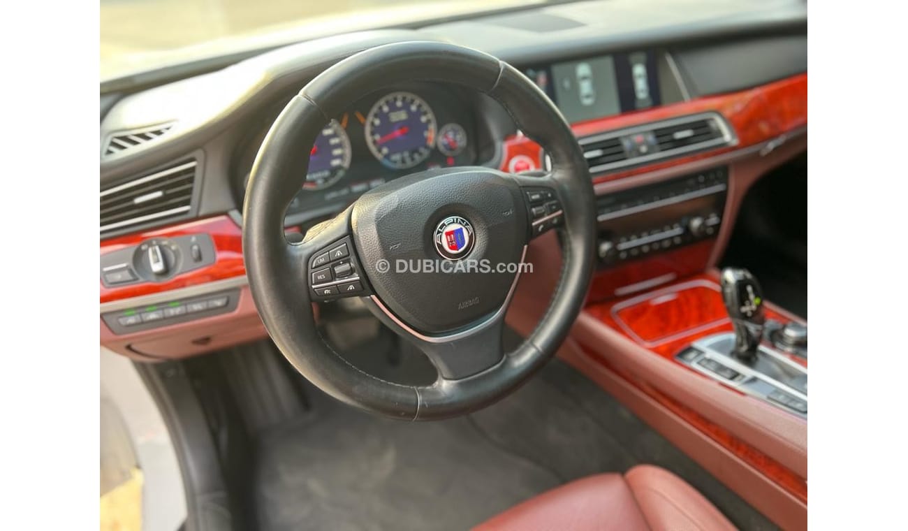 BMW B7 BMW 750I ALPINA B7 2014 GCC FULL OPTIONS ORGINAL PAINT SPESIAL EDDTION