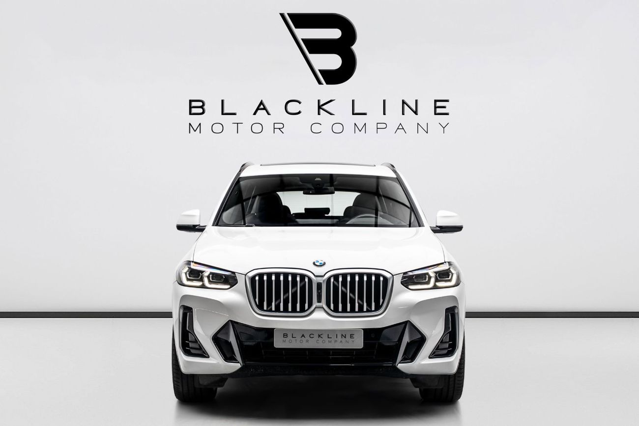 BMW X3 xDrive 30i M Sport 2.0L 2023 BMW X3 xDrive 30i, 2027 BMW Warranty + Service Contract, Low KMs, GCC