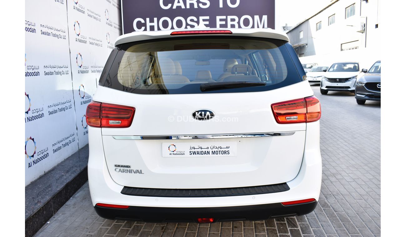 Kia Carnival AED 1409 PM | 3.3L LX GRAND 8-STR GCC DEALER WARRANTY