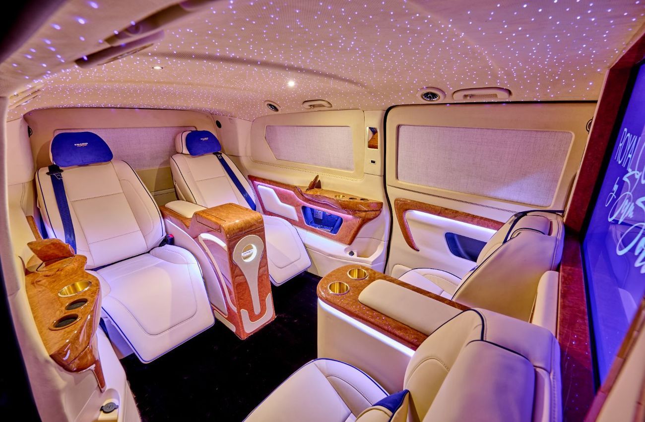 Mercedes-Benz V 300 2026 “LA REINE” – Handcrafted by ROYAL CUSTOMS in Dubai (5 Year Warranty)