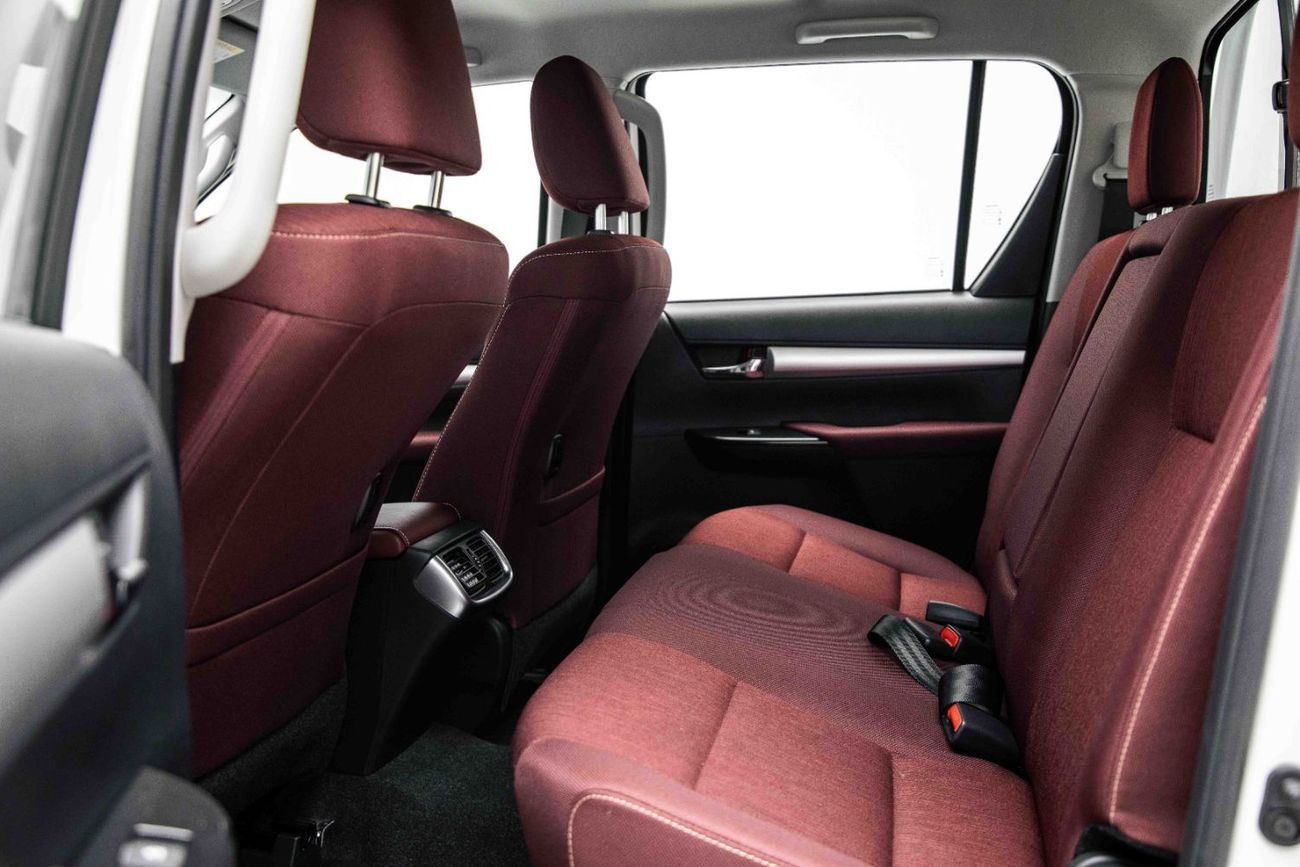 Toyota Hilux 2.7L - Manual - Super White Inside Red | Export Only