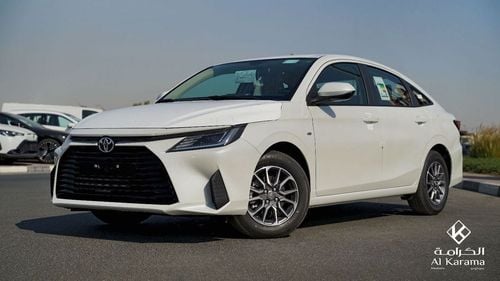 Toyota Yaris Y PLUS Y, 1.3L | 15"Alloy Wheels | Rear Camera | Climate Control | GCC Specs | 22km+/LTR