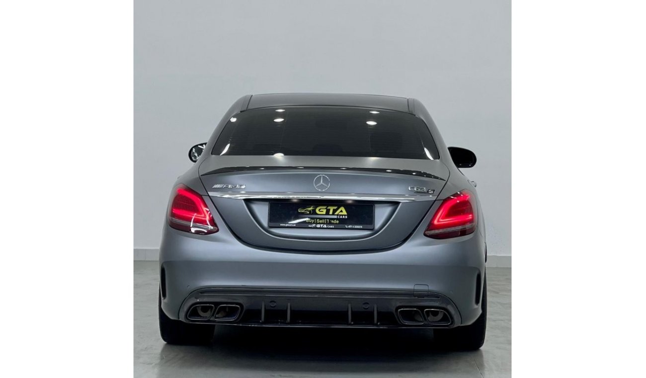 مرسيدس بنز C 63 AMG 2019 Mercedes-Benz C63S AMG, Full Service History, Warranty 2022, Low Kms, GCC