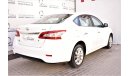 Nissan Sentra AED 740 PM | 0% DP | 1.8 S GCC WARRANTY
