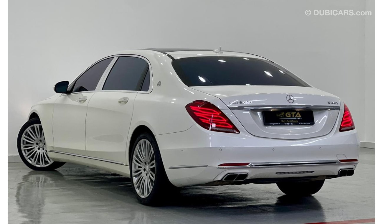 Mercedes-Benz S500 Maybach 2016 Mercedes Benz S500 Maybach, Warranty, GCC