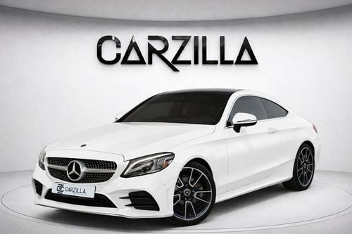 Mercedes-Benz C 300 Coupe AED 1,958 P.M l 0% Down Payment l C300 AMG Coupe l 1 Year Warranty
