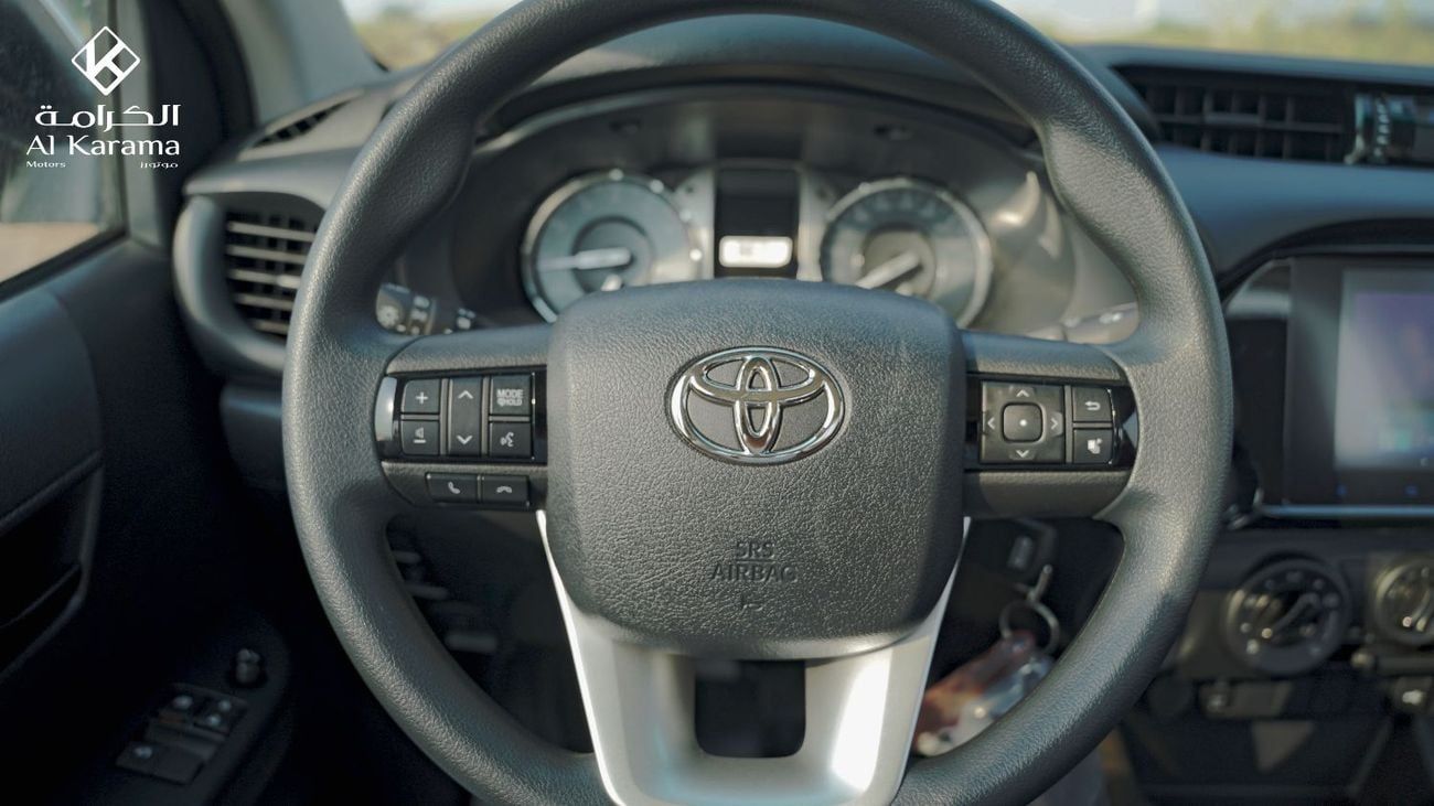 Toyota Hilux GLS 2.7L 4x4 Manual Transmission with DIff Lock | Touch Screen Display with Rear Camera | GCC Specs