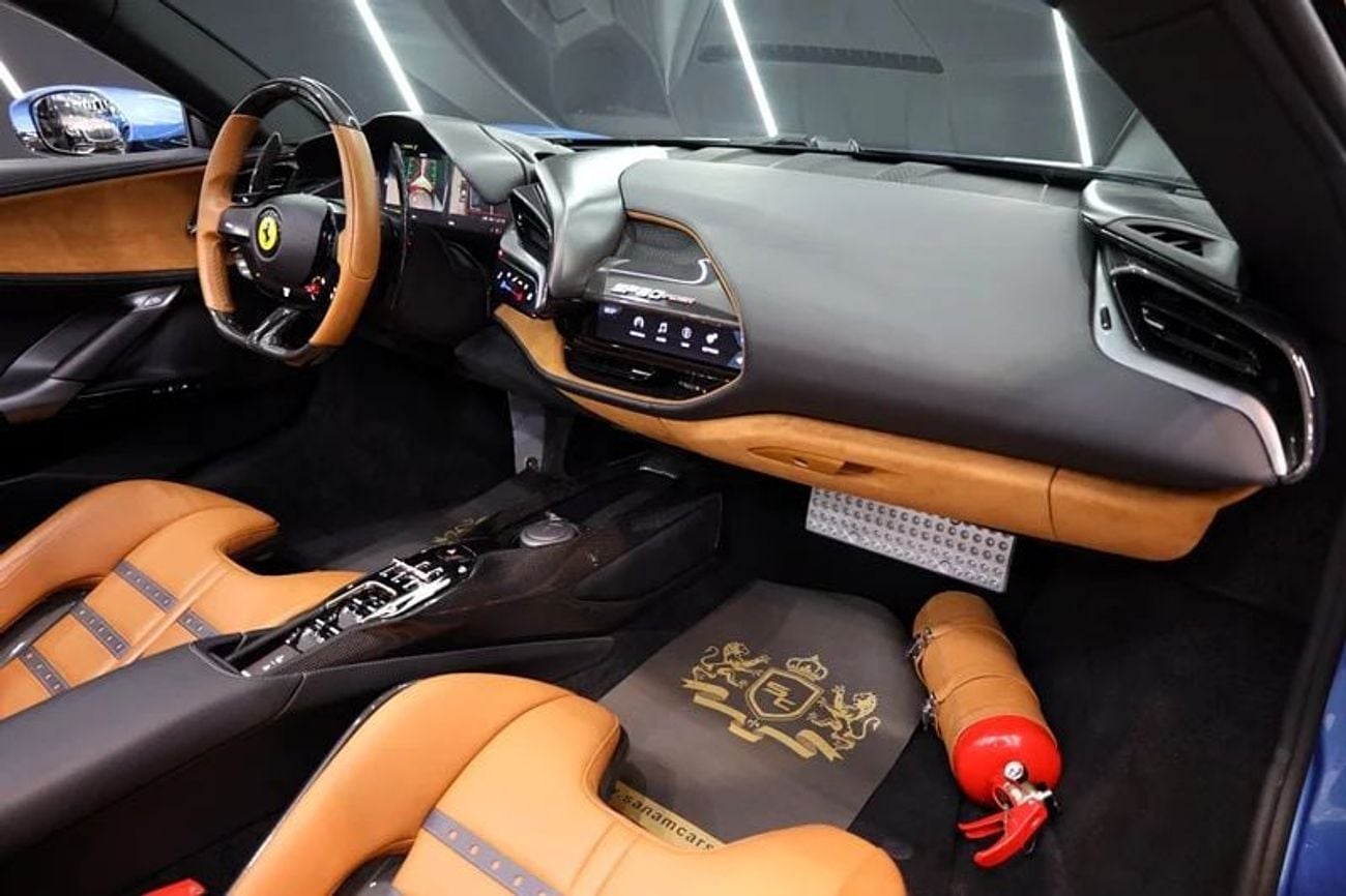 Ferrari SF90 Spider 2022 Ferrari SF90 Spider, JBL Audio, Carbon Interior, ADAS Full Pack, Dealer Service Package, GCC!!