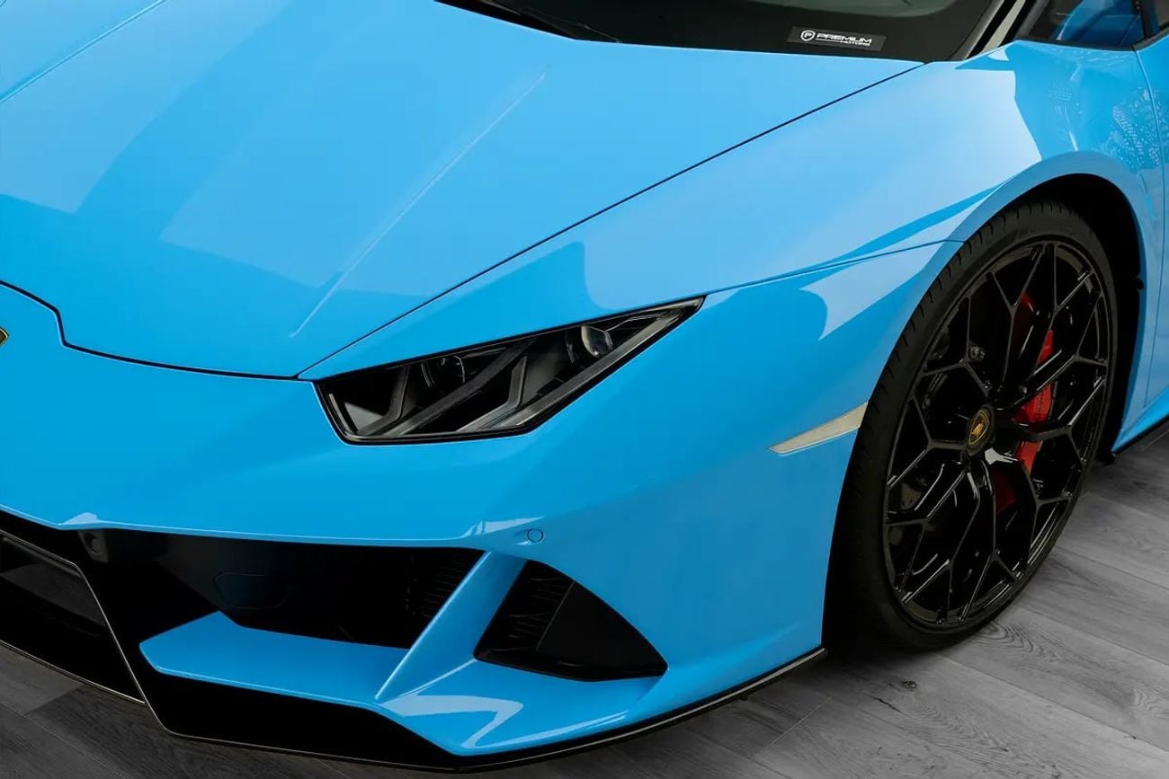 Lamborghini Huracan Evo Spyder LAMBORGHINI | HURACAN EVO SPYDER | BLUE CEPHEUS COLOR | CARBON INTERIOR