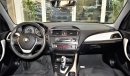 BMW 116i AMAZING !!!! BMW 116i 2014 Model GCC Specs