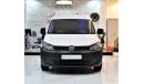 Volkswagen Caddy AMAZING Utility Van ! Volkswagen Caddy 1.6 2014 Model!! in White Color! GCC Specs