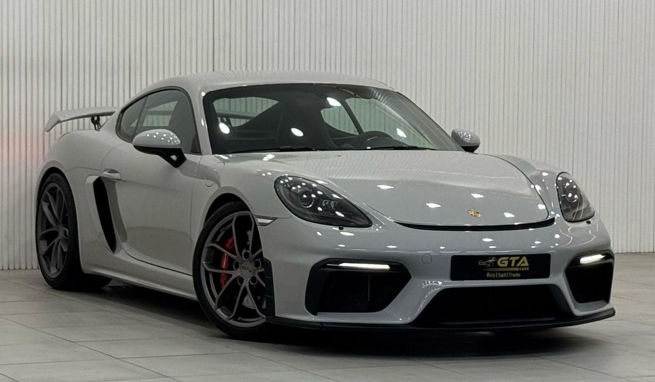 Porsche 718 Cayman GT4 4.0L (420 HP) M/T 2020 Porsche 718 GT4, 2026 Porsche Warranty, Manual Transmission, New Tyres, F
