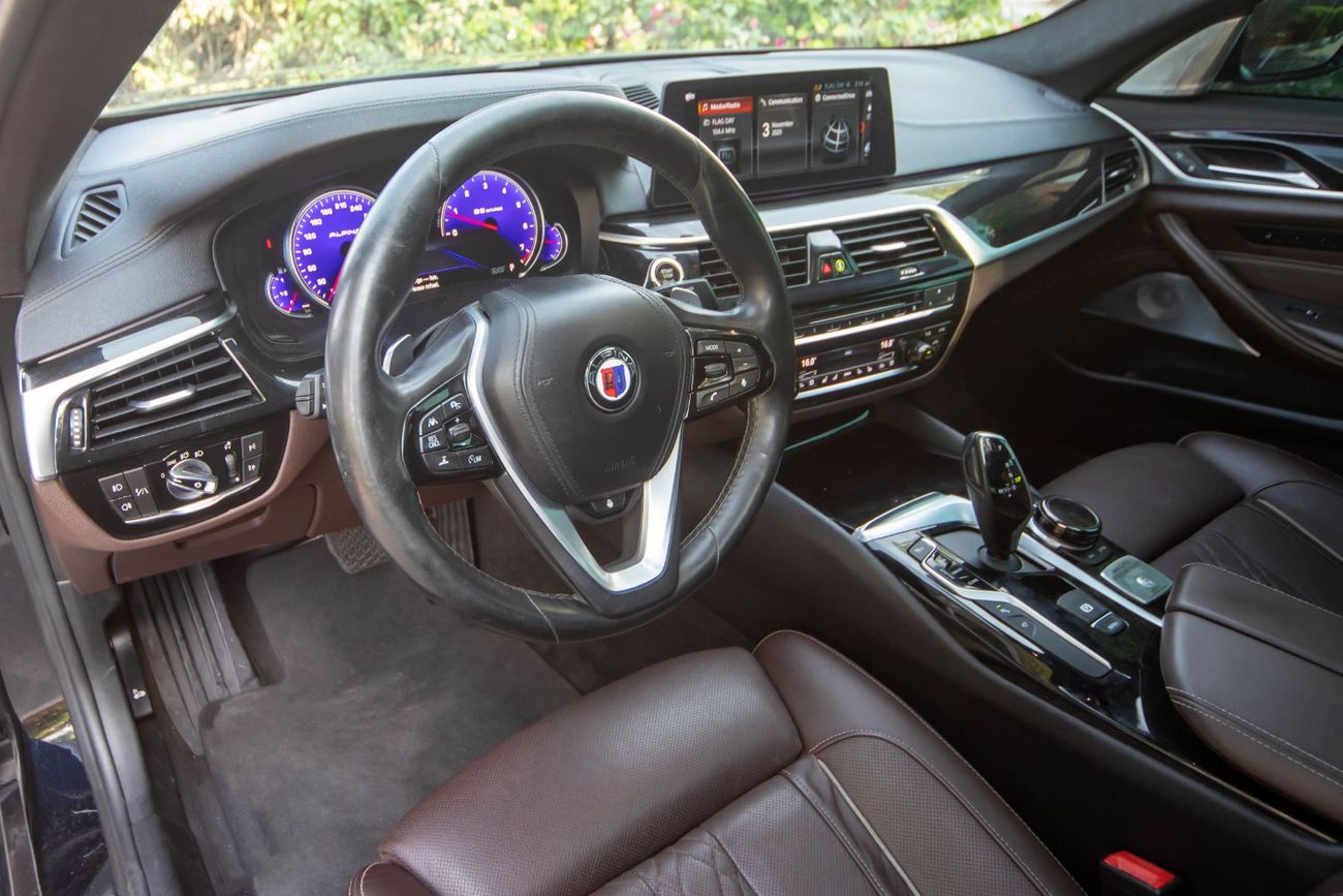 بي أم دبليو ألبينا BMW ALPINA B5 BITURBO 2018 – GCC Specs – Only 60,000 KM  4.4L V8 Twin-Turbo producing 608 HP & 800 N