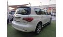 إنفينيتي QX56 خليجى موديل 2011 رادار خمس كاميرات فتحة جلد بصمه مثبت سرعة تحكم رنجات بحالة ممتازة