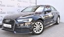 Audi A6 1.8L 35 TFSI 2018 GCC SPECS WITH SERVICE CONTRACT UP TO 2022 OR 75,000KM