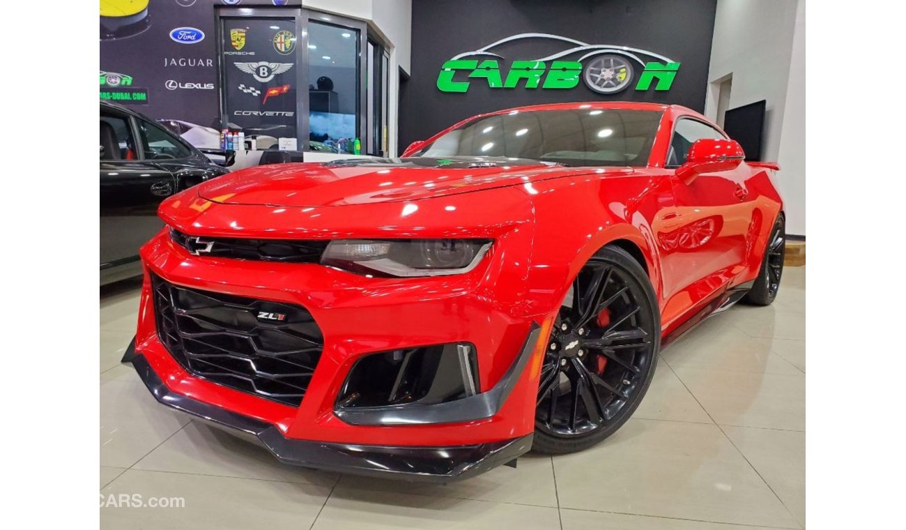 شيفروليه كامارو ZL1 V8 SUPERCHARGED 650HP - GCC - 2018 - UNDER WARRANTY - (2,790 AED PER MONTH)