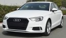 أودي A3 2018, 1.4L, GCC Specs with 3Yrs or 105K km Warranty and 45K km Free Service at Al Nabooda