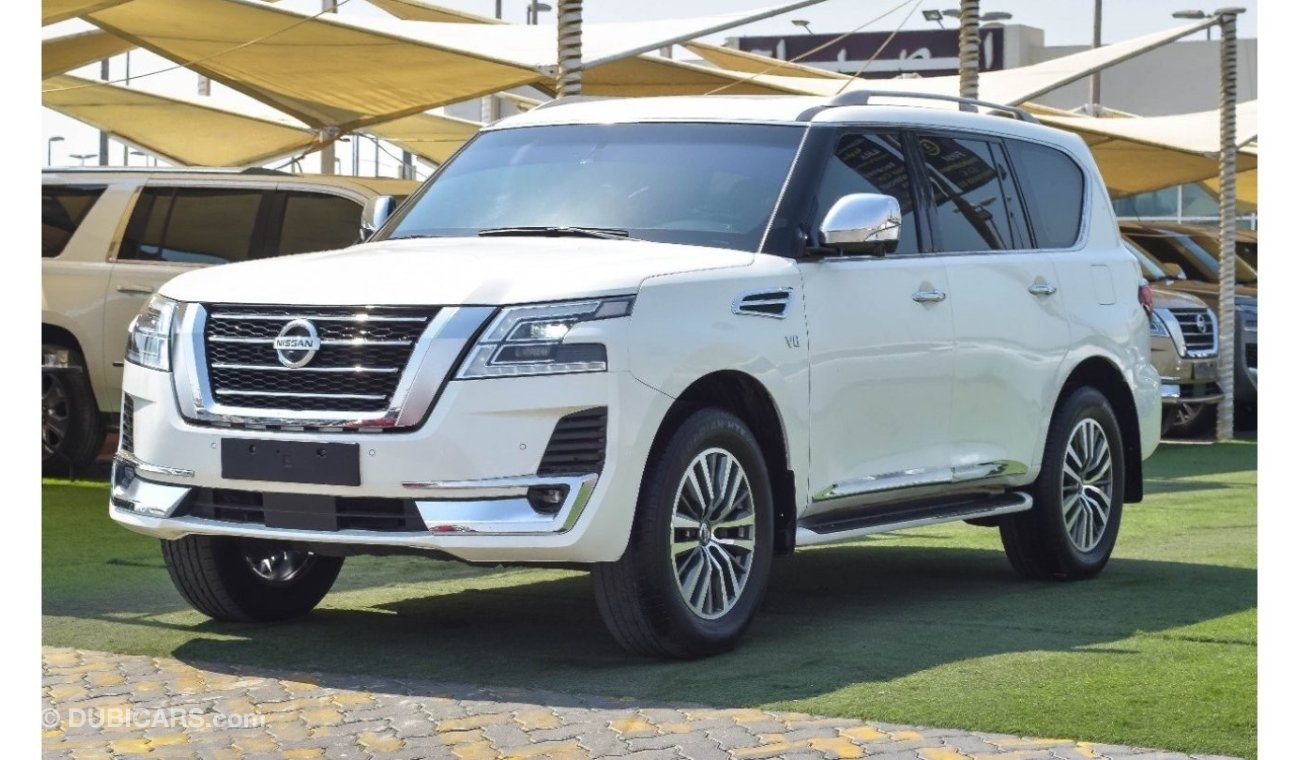 Nissan Patrol Gcc platinum SE cheap full 2021 MBS