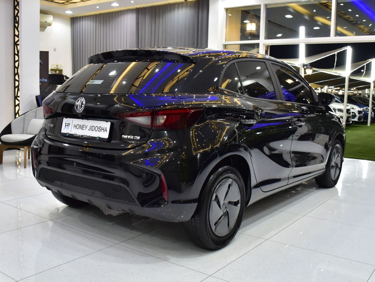 MG 3 LUXURY EXCELLENT DEAL for our MG 3 ( 2025 Model ) in Black Color GCC Specs