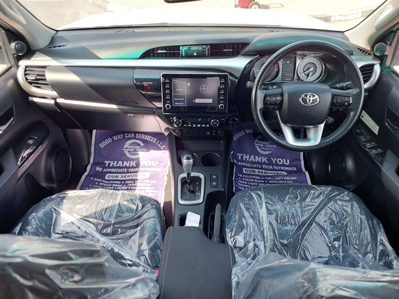 Toyota Hilux TOYOTA HILUX PICKUP RHD 2021 MODEL 2.8 L DIESEL  AUTOMATIC(PM34867)