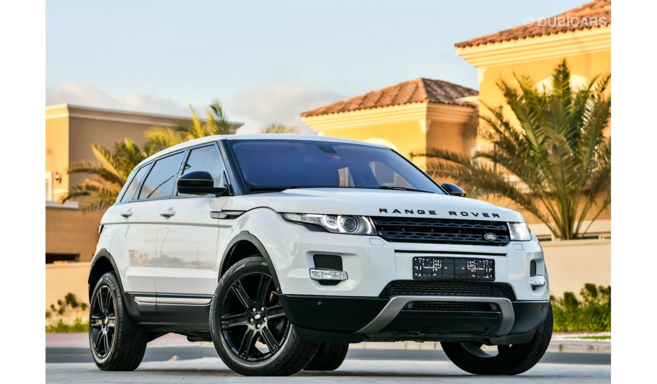 Land Rover Range Rover Evoque 2014 - Under Agency Warranty - AED 1,938 per month - 0% Downpayment