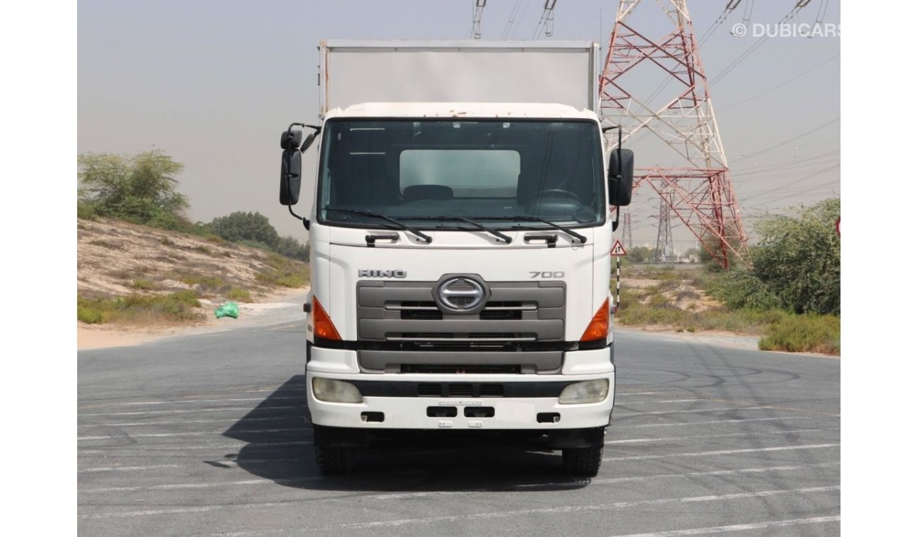 Hino 700 2010 | BRAND NEW l HINO 700 SERIES 4041 8X4 | 12Ton RIGID TRUCK WITH DRY BOX | GCC SPECS