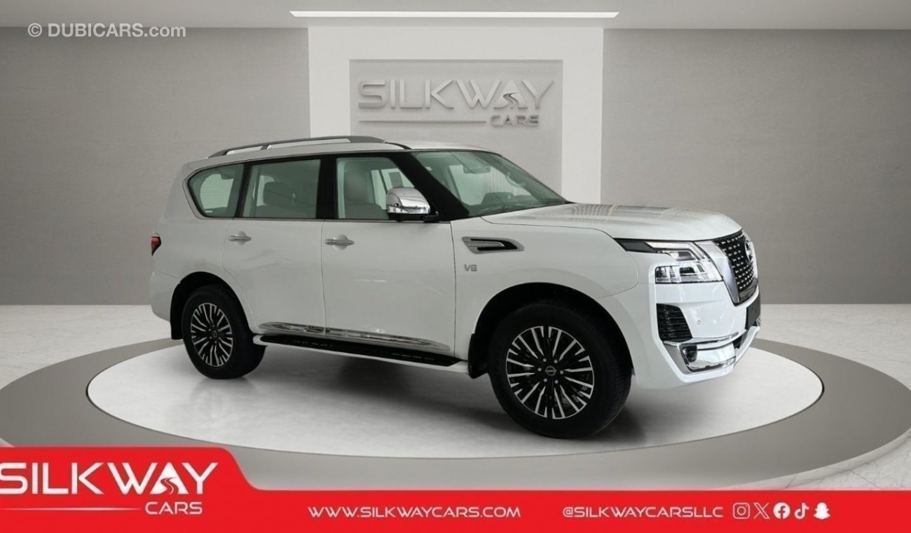 نيسان باترول أطلق العنان للقوة والرفاهية - Nissan Patrol V6  Platinum City 2024! (للتصدير)