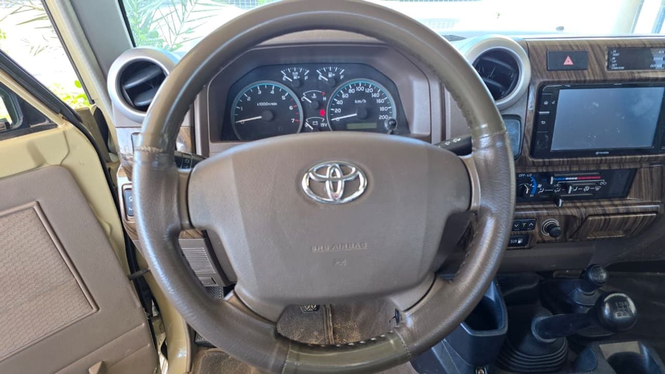 Toyota Land Cruiser Pick Up 2018 TOYOTA LC79 SINGLE CABIN M/T BEIGE COLOR