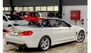 بي أم دبليو 420i 2015 BMW 420i Cabrio, Warranty, Full BMW History, GCC, Low Kms