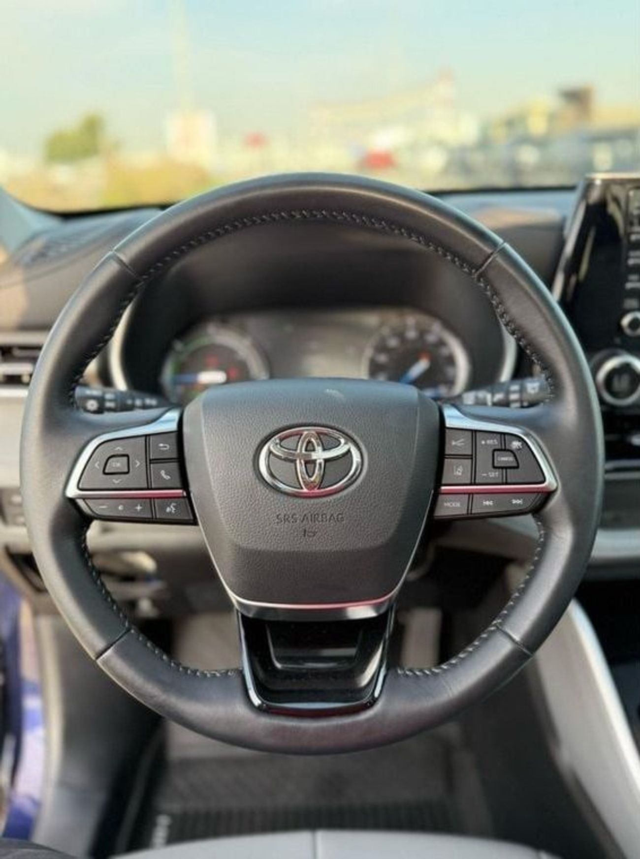 تويوتا هايلاندر Hybrid XLE leather, sunroof