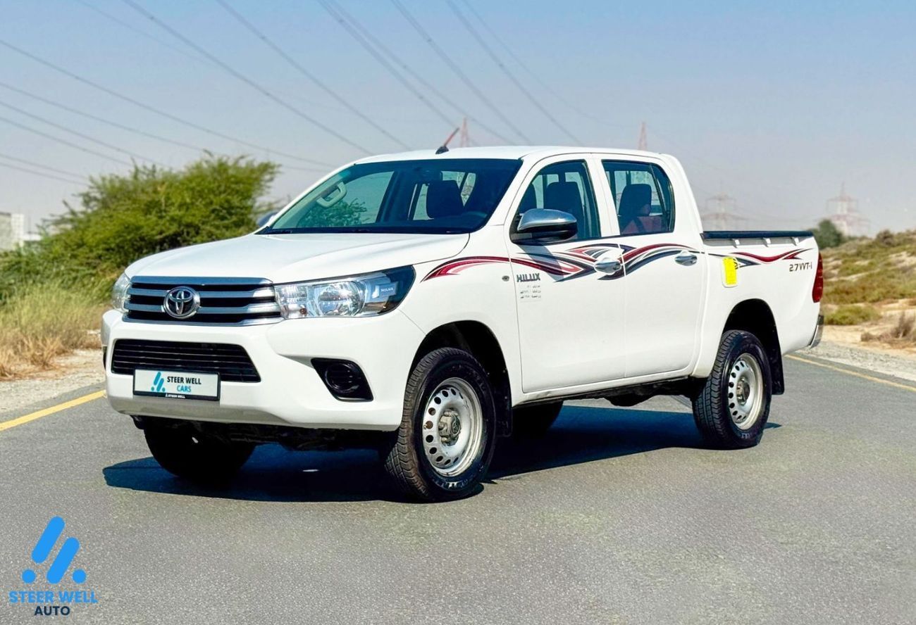 Toyota Hilux 2022  GL Automatic – GCC Specs Dual Cab Pickup | Book Now | Best Price in GCC