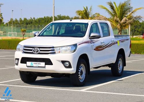 Toyota Hilux DLS 2018 Double Cab 2.4L 4WD 4x4 Diesel M/T / Well Maintained / GCC Specs / Book Now
