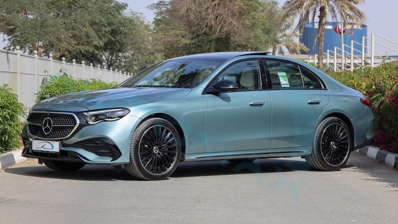 Mercedes-Benz E300 AMG EQ Boost 2.0T RWD 2026 GCC 0Km With 2 Years Unlimited Mileage Warranty @Official Dealer