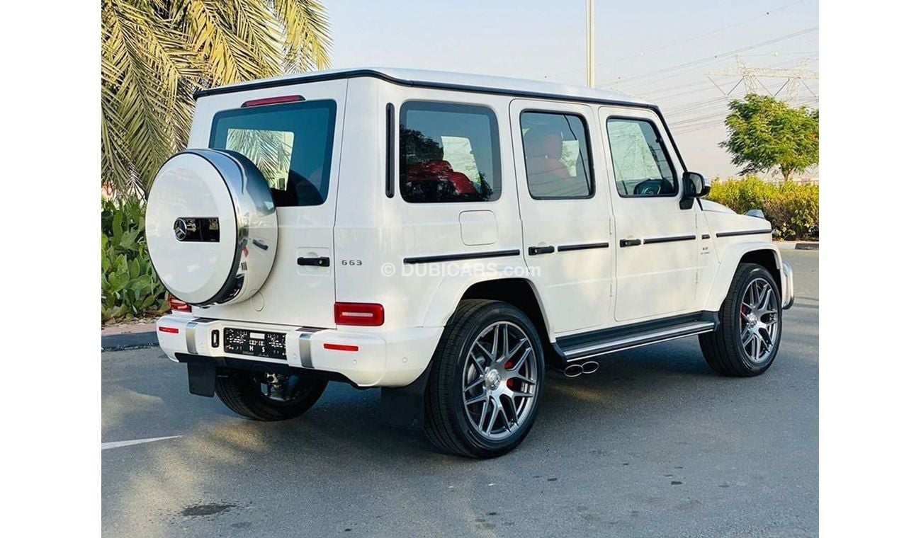Mercedes-Benz G 63 AMG Polar White