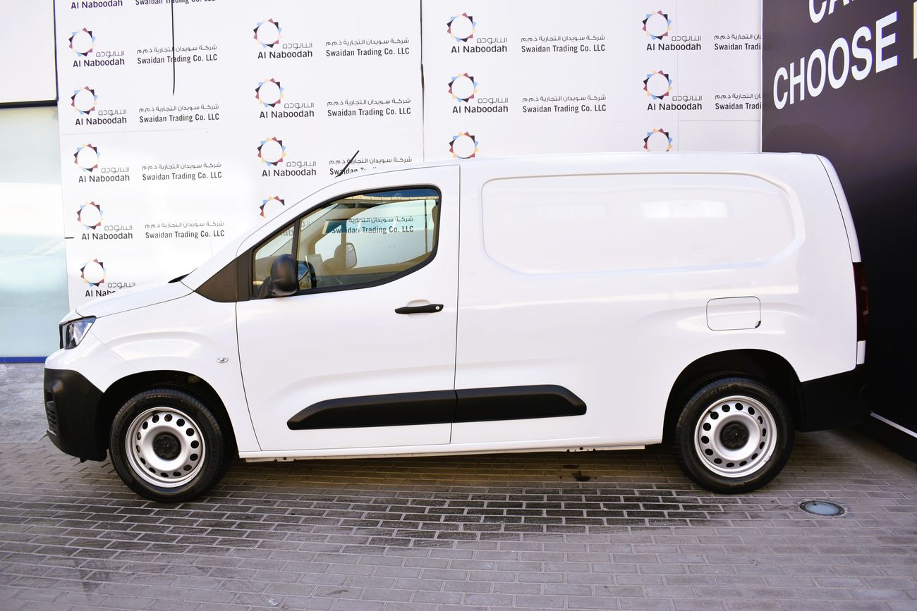 بيجو بارتنر AED 879 PM | K9 VAN 1.6L MT DIESEL 2023 GCC AGENCY WARRANTY UP TO 2028 OR 100K KM