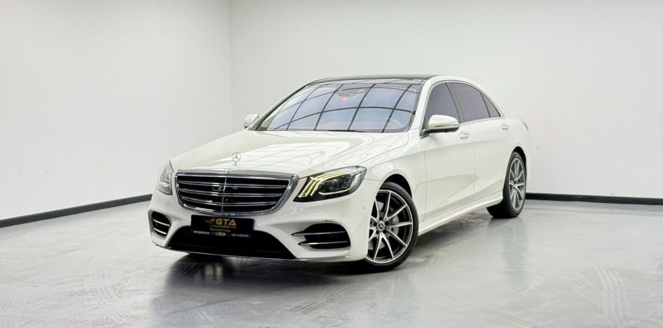 Mercedes Benz S560 L AMG 2019 Mercedes Benz S560 L 4MATIC, Warranty, Full Mercedes Service History, Fully Loaded, GCC
