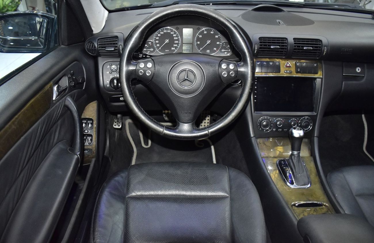 Mercedes-Benz C 230 EXCELLENT DEAL for our Mercedes Benz C230 ( 2007 Model ) in Black Color Japanese Specs