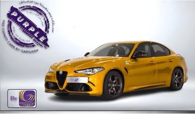 Alfa Romeo Giulia QUADRIFOGLIO | 2.9L TWIN TURBO | GCC | WARRANTY