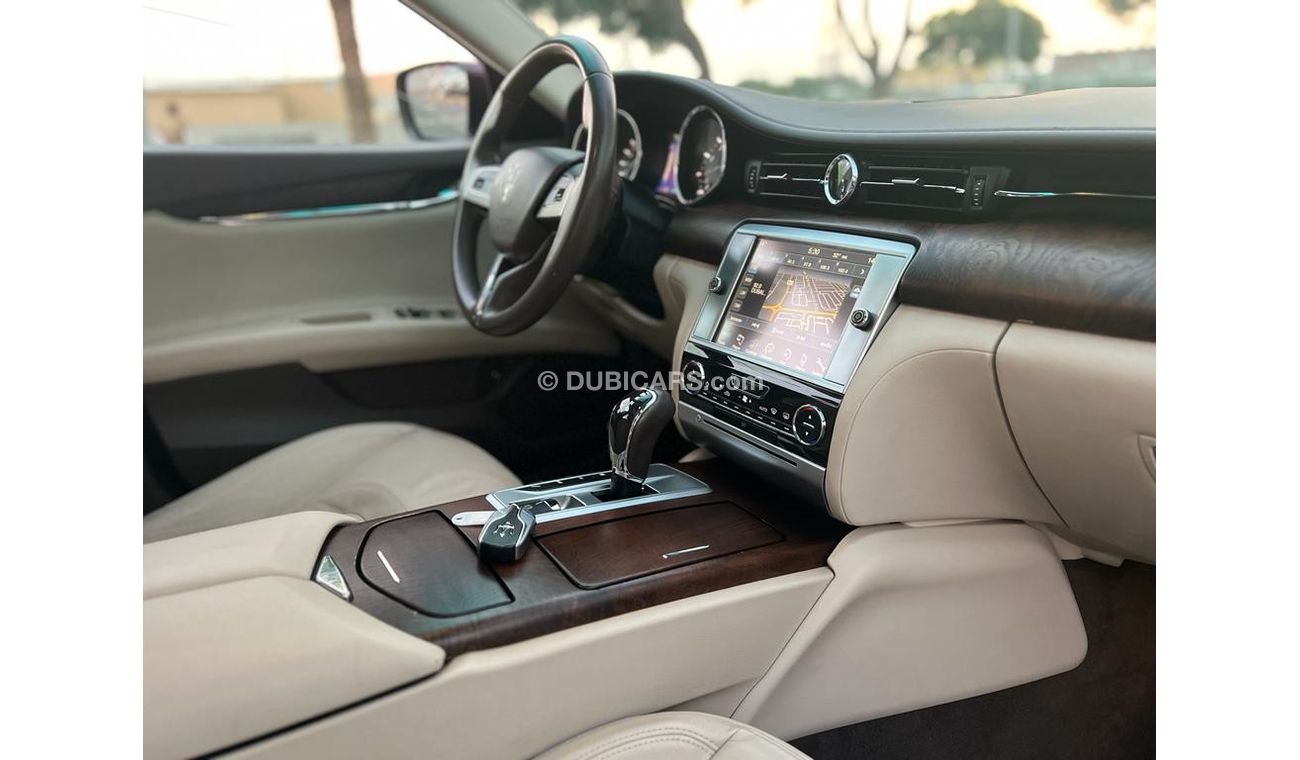Maserati Quattroporte MASERATI QUATTROPORTE 2015 GCC FULL OPTIONS IN LOW MILEAGE PERFECT CONDITIONS