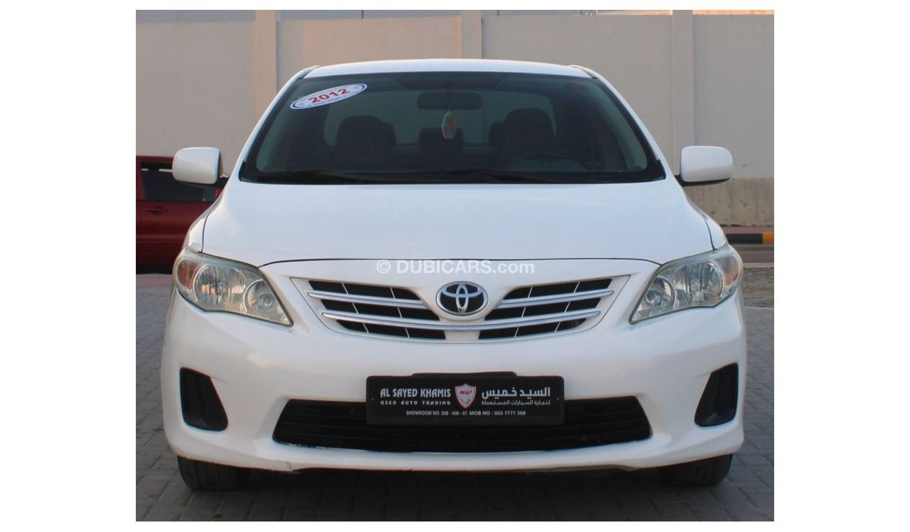 تويوتا كورولا XLI تويوتا كورولا 2012 خليجي بحالة ممتازة بدون حوادث