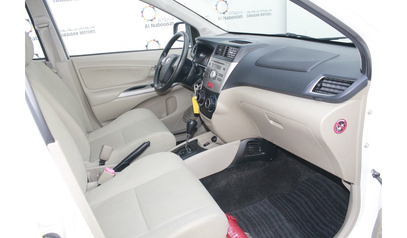 Toyota Avanza 1.5L SE 2015 MODEL WITH REAR PARKING SENSOR