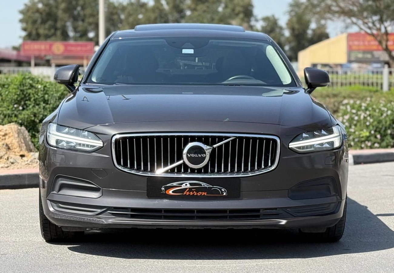 Volvo S90 T5 Momentum 2.0L SPECIAL RAMDAN OFFER VOLVO S90T5 UNLIMITED BRIGHT MOMENTUM 2021 GCC FULL SERVICE HI