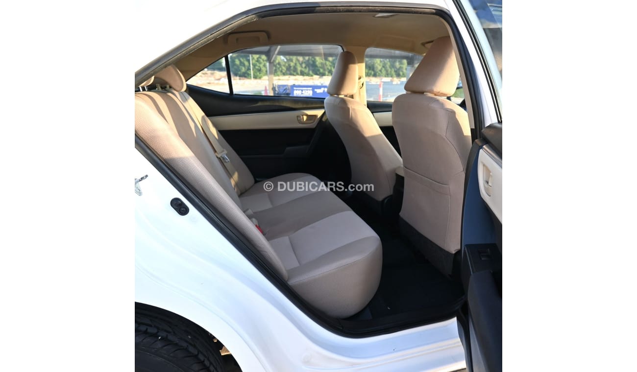 Toyota Corolla SE GCC EXCELLENT CONDITION WITHOUT ACCIDENT 2014 1.6