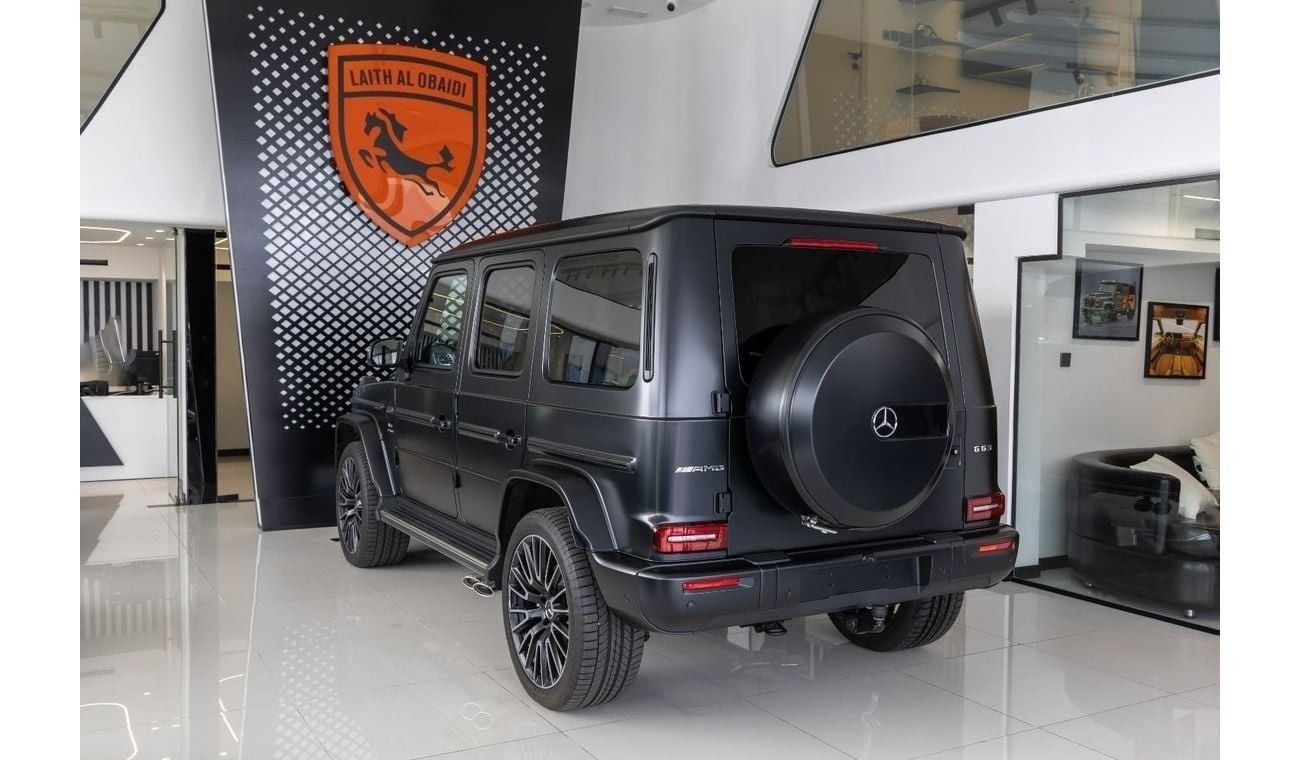 مرسيدس بنز G 63 AMG Mercedes-Benz G 63 AMG Fully Loaded - Diamond Seats - Carbon Fiber - 2025 FaceLift