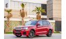 BMW X3 25i M Kit | 2,135 P.M | 0% Downpayment | Full Option | Exceptional Condition